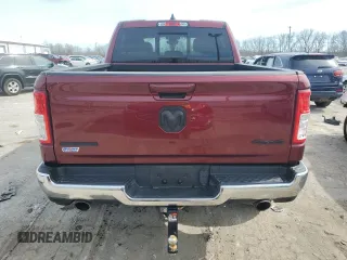 2022 Ram 1500 Lone Star with VIN 1C6SRFFT5NN284651, listed as a Copart auction lot 49073525 with 44,723 mi miles and Salvage title. Bid and sale history available at DreamBid. Image 6.