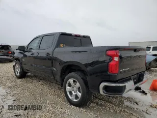 2024 Chevrolet Silverado 1500 LT with VIN 3GCPACED7RG223377, listed as a Copart auction lot 43159535 with 6,296 mi miles and Salvage Title. Bid and sale history available at DreamBid. Image 2.
