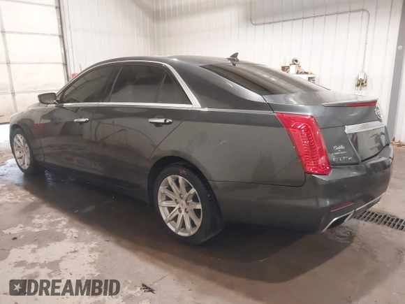 2014 Cadillac CTS Luxury AWD with VIN 1G6AX5S37E0172041, listed as a IAAI auction lot 40343343 with 102,506 mi miles and . Bid and sale history available at DreamBid. Image 3.