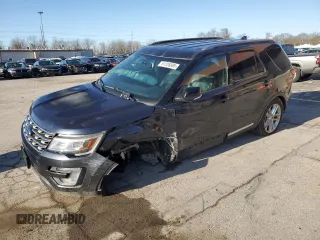 2017 Ford Explorer XLT z VIN 1FM5K8D81HGC65300, wystawiony jako Copart lot #51226985 z przebiegiem 128 788 mil mil oraz Szkoda całkowita • Salvage title. Historia ofert i sprzedaży dostępna na DreamBid. Obrazek 1.