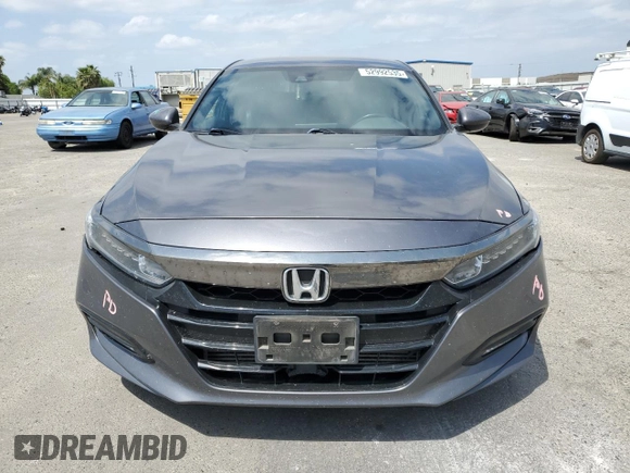 2019 Honda Accord Sport with VIN 1HGCV1F36KA043505, listed as a Copart auction lot 52992535 with 110,742 mi miles and Salvage Title. Bid and sale history available at DreamBid. Image 5.