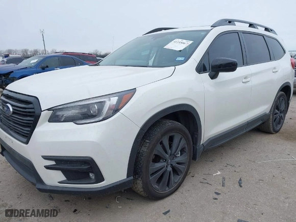 2022 Subaru Ascent Onyx Edition with VIN 4S4WMAJD7N3458738, listed as a IAAI auction lot 41355067 with 45,077 mi miles. Bid and sale history available at carsss.com. Image 2.
