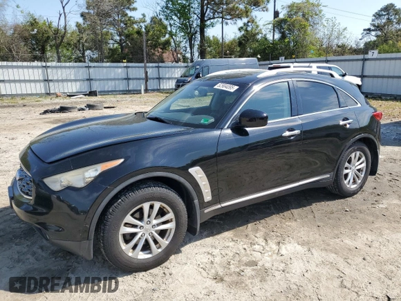 2009 Infiniti FX z VIN JNRAS18W79M153932, wystawiony jako Copart lot #52904095 z przebiegiem 170 407 mil mil oraz Szkoda całkowita • Salvage title. Historia ofert i sprzedaży dostępna na DreamBid. Obrazek 1.