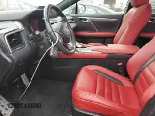 2021 Lexus RX 350 F Sport with VIN 2T2SZMDAXMC307224, listed as a Copart auction lot 75339464 with 54,850 mi miles and Salvage title. Bid and sale history available at DreamBid. Image 7.