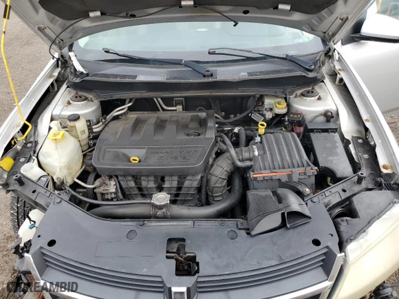 2010 Dodge Avenger R/T with VIN 1B3CC5FB0AN151274, listed as a Copart auction lot 51772905 with 126,585 mi miles and Salvage Title. Bid and sale history available at carsss.com. Image 12.