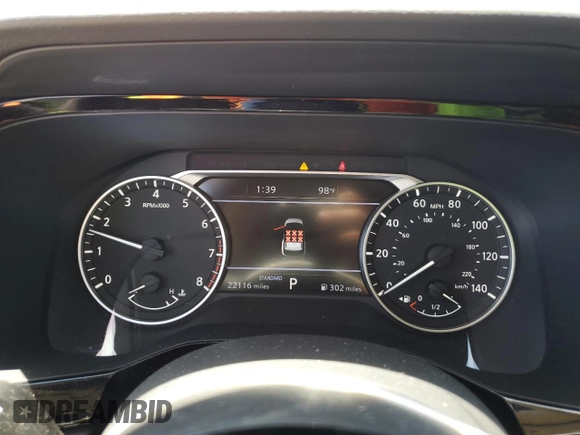 2022 Nissan Pathfinder SL z VIN 5N1DR3CA2NC229794, wystawiony jako Copart lot #58984565 z przebiegiem 22 116 mil mil oraz Szkoda całkowita • Salvage title. Historia ofert i sprzedaży dostępna na DreamBid. Obrazek 9.