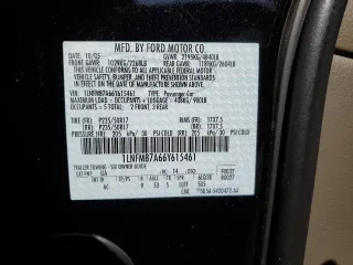 2006 Lincoln LS Sport z VIN 1LNFM87A66Y615461, wystawiony jako Copart lot #53623895 z przebiegiem Nie podano mil oraz Szkoda całkowita • Salvage title. Historia ofert i sprzedaży dostępna na DreamBid. Obrazek 12.