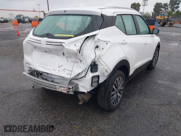 2023 Nissan Kicks SV with VIN 3N1CP5CVXPL523961, listed as a IAAI auction lot 41916449 with 43,455 mi miles. Bid and sale history available at carsss.com. Image 4.