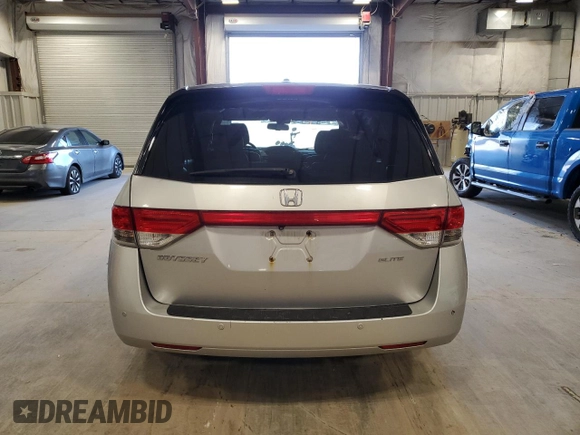 2014 Honda Odyssey Touring with VIN 5FNRL5H97EB005977, listed as a Copart auction lot 53849025 with 229,915 mi miles and Non Repairable. Bid and sale history available at DreamBid. Image 6.