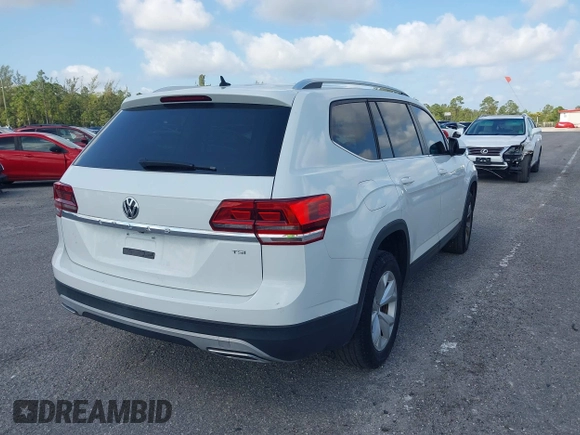 2018 Volkswagen Atlas S с VIN 1V2AP2CAXJC540812, выставлен на аукционе IAAI как лот 41443187 с пробегом 83 511 миль миль и . История ставок и продаж доступна на DreamBid. Изображение 4.
