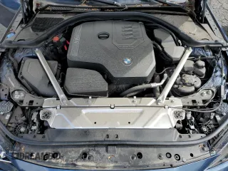 2023 BMW 4 Series 430i with VIN WBA23AT09PCM39690, listed as a Copart auction lot 43609655 with 11,224 mi miles and Salvage Title. Bid and sale history available at carsss.com. Image 12.