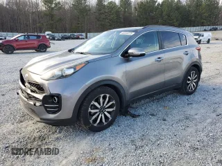 2018 Kia Sportage EX with VIN KNDPN3ACXJ7358287, listed as a Copart auction lot 48344075 with 82,354 mi miles and Salvage title. Bid and sale history available at DreamBid. Image 1.