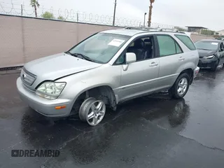 2001 Lexus RX 300 with VIN JTJGF10UX10106167, listed as a IAAI auction lot 42191985 with 194,200 mi miles and . Bid and sale history available at DreamBid. Image 2.