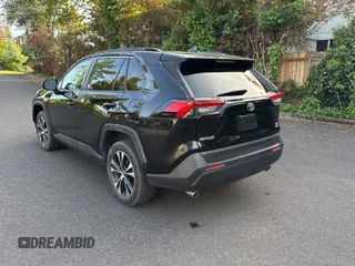 2019 Toyota RAV4 LE with VIN JTMF1RFV4KD030550, listed as a Copart auction lot 55537415 with 92,319 mi miles and Clean Title. Bid and sale history available at DreamBid. Image 3.
