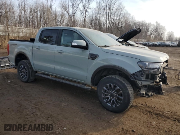 2021 Ford Ranger XL with VIN 1FTER4FH1MLD83726, listed as a Copart auction lot 48965935 with 41,121 mi miles and Salvage Title. Bid and sale history available at carsss.com. Image 4.