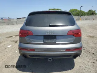 2011 Audi Q7 S line with VIN WA1DGAFE7BD007510, listed as a Copart auction lot 57494655 with 146,779 mi miles and Salvage title. Bid and sale history available at DreamBid. Image 6.