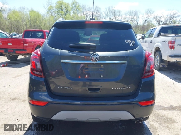 2017 Buick Encore Essence with VIN KL4CJCSB4HB012026, listed as a IAAI auction lot 41974604 with 139,467 mi miles and . Bid and sale history available at carsss.com. Image 16.