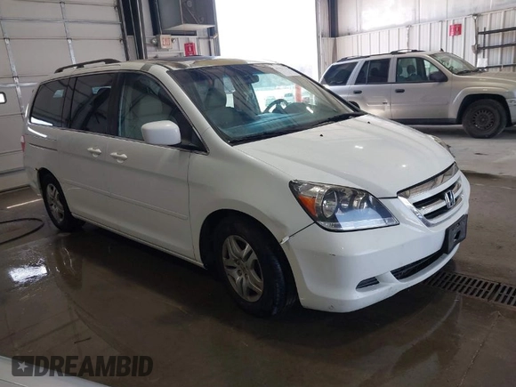 2007 Honda Odyssey EX-L with VIN 5FNRL38787B131819, listed as a IAAI auction lot 41754775 with Not Provided miles and . Bid and sale history available at DreamBid. Image 1.