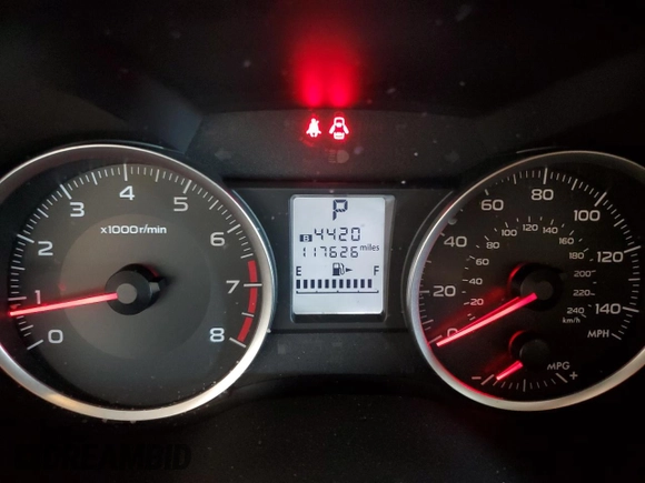 2014 Subaru Crosstrek Premium with VIN JF2GPACC6E8290552, listed as a Copart auction lot 58564385 with 117,626 mi miles and Salvage title. Bid and sale history available at DreamBid. Image 9.