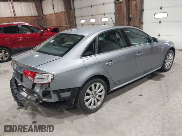 2015 Audi A4 Premium with VIN WAUBFAFL4FN013471, listed as a IAAI auction lot 41954916 with 81,819 mi miles. Bid and sale history available at carsss.com. Image 4.
