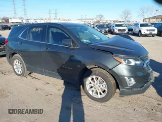 2020 Chevrolet Equinox LT with VIN 2GNAXTEVXL6171704, listed as a IAAI auction lot 41254269 with 201,195 mi miles and . Bid and sale history available at DreamBid. Image 1.