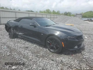 2019 Chevrolet Camaro 1LT with VIN 1G1FB3DS2K0130214, listed as a Copart auction lot 53954205 with 96,547 mi miles and Salvage Title. Bid and sale history available at carsss.com. Image 4.