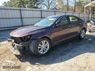 2012 Kia Optima EX with VIN 5XXGN4A79CG018017, listed as a Copart auction lot 49992515 with 132,831 mi miles and Salvage Title. Bid and sale history available at carsss.com. Image 1.