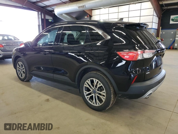 2021 Ford Escape SEL with VIN 1FMCU9H64MUA50988, listed as a Copart auction lot 54517685 with 122,593 mi miles and Salvage Title. Bid and sale history available at DreamBid. Image 2.