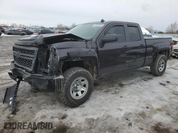 2014 Chevrolet Silverado 1500 Work Truck with VIN 1GCVKPEC9EZ209865, listed as a Copart auction lot 46626385 with 211,777 mi miles and Clean Title. Bid and sale history available at DreamBid. Image 1.