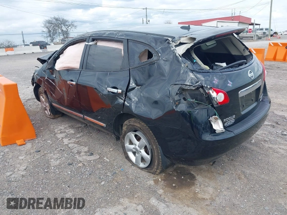 2012 Nissan Rogue S with VIN JN8AS5MV3CW400500, listed as a IAAI auction lot 41945467 with 118,505 mi miles and . Bid and sale history available at DreamBid. Image 3.