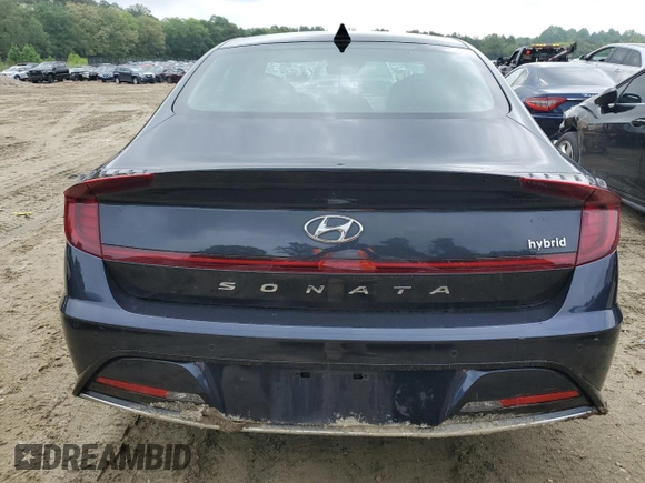 2020 Hyundai Sonata Hybrid Limited with VIN KMHL54JJXLA010557, listed as a Copart auction lot 48405174 with 0 mi miles and Salvage Title. Bid and sale history available at carsss.com. Image 6.