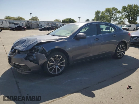 2017 Acura TLX V6 w/Technology Pkg with VIN 19UUB2F5XHA006342, listed as a Copart auction lot 51858815 with 76,897 mi miles and Salvage Title. Bid and sale history available at carsss.com. Image 1.