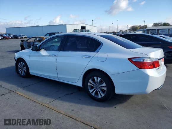 2015 Honda Accord LX with VIN 1HGCR2F34FA142310, listed as a Copart auction lot 79238684 with 198,416 mi miles and Salvage Title. Bid and sale history available at DreamBid. Image 2.