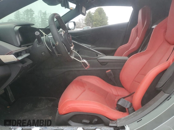2024 Chevrolet Corvette 1LT with VIN 1G1YA2D44R5103357, listed as a Copart auction lot 46390865 with 15,960 mi miles and Salvage title. Bid and sale history available at DreamBid. Image 7.
