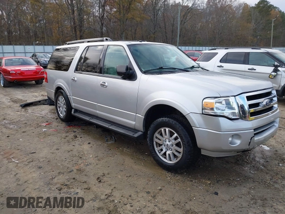 2012 Ford Expedition Max King Ranch with VIN 1FMJK1H59CEF11617, listed as a IAAI auction lot 40992807 with 240,090 mi miles and . Bid and sale history available at DreamBid. Image 1.