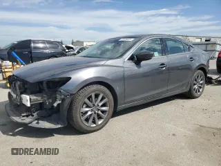 2020 Mazda 6 Sport with VIN JM1GL1UM9L1517935, listed as a Copart auction lot 46538025 with 55,890 mi miles and Salvage Title. Bid and sale history available at DreamBid. Image 1.