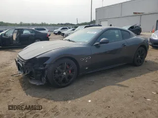 2014 Maserati GranTurismo Sport with VIN ZAM45VLA8E0114481, listed as a Copart auction lot 58769155 with 45,313 mi miles and Salvage title. Bid and sale history available at DreamBid. Image 1.