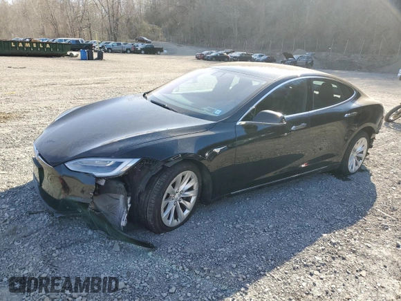 2019 Tesla Model S 75D with VIN 5YJSA1E21KF311317, listed as a Copart auction lot 53268765 with 81,898 mi miles and Salvage title. Bid and sale history available at DreamBid. Image 1.
