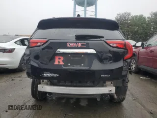 2020 GMC Terrain SLE with VIN 3GKALTEV9LL285729, listed as a Copart auction lot 60807035 with 50,143 mi miles and Salvage title. Bid and sale history available at DreamBid. Image 6.