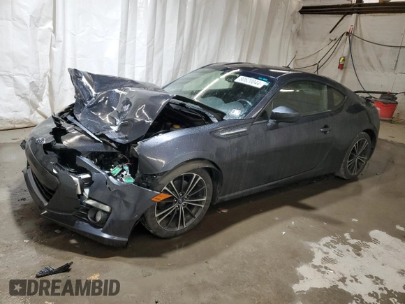 2013 Subaru BRZ Premium with VIN JF1ZCAB11D1605385, listed as a Copart auction lot 80620044 with 187,175 mi miles and Salvage Title. Bid and sale history available at carsss.com. Image 1.
