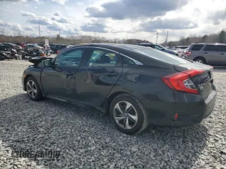 2019 Honda Civic Sedan LX with VIN 2HGFC2F65KH538508, listed as a Copart auction lot 50286545 with 61,169 mi miles and Salvage Title. Bid and sale history available at carsss.com. Image 2.