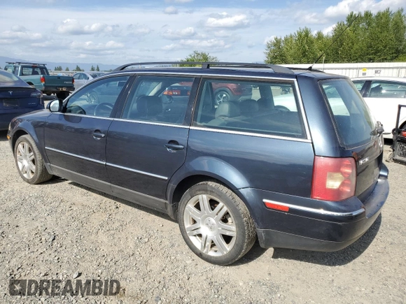 2005 Volkswagen Passat GLS z VIN WVWCE63B95E042241, wystawiony jako Copart lot #60874005 z przebiegiem 197 761 mil mil oraz Szkoda całkowita • Salvage title. Historia ofert i sprzedaży dostępna na DreamBid. Obrazek 2.