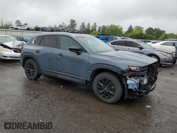 2023 Mazda CX-50 S Preferred Plus with VIN 7MMVABCM5PN129863, listed as a Copart auction lot 57487935 with 26,510 mi miles and Salvage title. Bid and sale history available at DreamBid. Image 4.