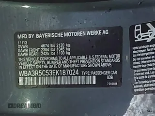 2014 BMW 4 Series 435i xDrive с VIN WBA3R5C53EK187024, выставлен на аукционе IAAI как лот 41510613 с пробегом 71 320 миль миль и . История ставок и продаж доступна на DreamBid. Изображение 9.