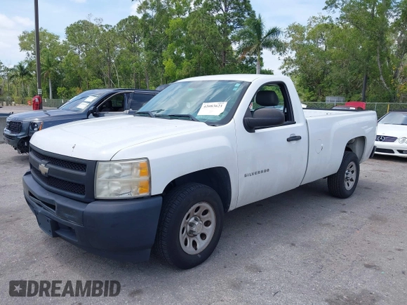 2011 Chevrolet Silverado 1500 Work Truck with VIN 1GCNCPEX2BZ206317, listed as a IAAI auction lot 42083621 with 191,284 mi miles and . Bid and sale history available at DreamBid. Image 2.