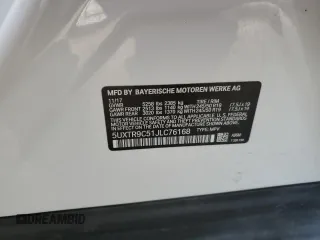 2018 BMW X3 xDrive30i with VIN 5UXTR9C51JLC76168, listed as a Copart auction lot 44956445 with 41,859 mi miles and Salvage Title. Bid and sale history available at DreamBid. Image 15.
