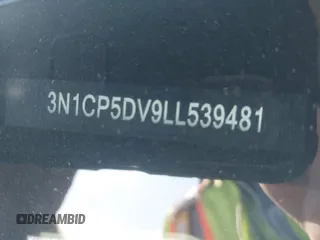 2020 Nissan Kicks SR z VIN 3N1CP5DV9LL539481, wystawiony jako IAAI lot #42099708 z przebiegiem 67 361 mil mil oraz . Historia ofert i sprzedaży dostępna na DreamBid. Obrazek 18.