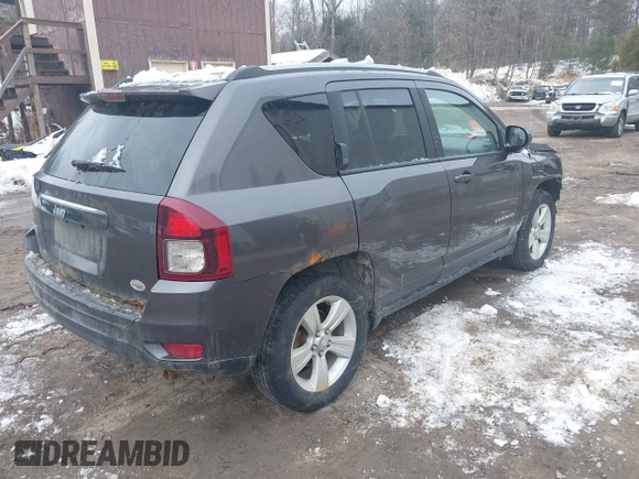 2017 Jeep Compass 75th Anniversary Edition with VIN 1C4NJDBBXHD154468, listed as a IAAI auction lot 41690768 with 109,188 mi miles. Bid and sale history available at carsss.com. Image 4.