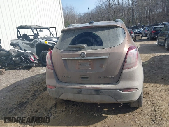 2017 Buick Encore Preferred with VIN KL4CJESB4HB124482, listed as a IAAI auction lot 41795609 with 91,139 mi miles. Bid and sale history available at carsss.com. Image 16.
