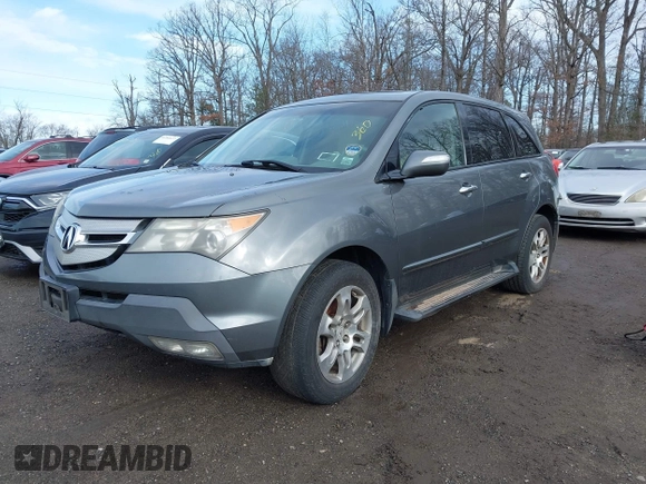 2008 Acura MDX Tech/Pwr Tail Gate with VIN 2HNYD28628H549647, listed as a IAAI auction lot 41820247 with 217,618 mi miles. Bid and sale history available at carsss.com. Image 2.